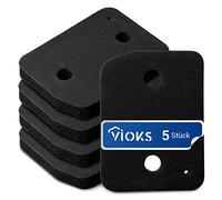VIOKS Juego de 5 filtros de repuesto para secadora con bomba de calor, 207 x 155 mm, repuesto para Мiele 9164761