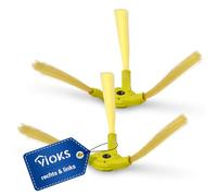 VIOKS Juego de cepillos de Repuesto para LG ABC73129901 ABC73130001, cepillos Laterales Derecho e Izquierdo, para Aspirador Robot Robokin VR62601LV VR6260LV VR6260LVM