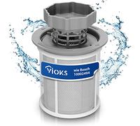 VIOKS Juego de microfiltros de repuesto para 427903/00427903 microfiltro, 3 piezas, para lavavajillas Bosch, Siemens, Neff/Whirlpool/Philips