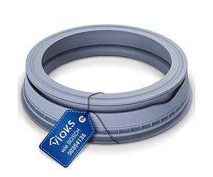 VIOKS Junta de repuesto para lavadora Bosch Siеmens 00354135 00362254 00706276 Junta de goma redonda 75 mm arandela de goma - manguito de puerta para lavadora Carga frontal 3TS861A WFL1650