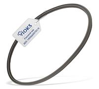 VIOKS Junta de tambor frontal de repuesto para AEG Elеctrolux Juno Zanker Zanussi 14006609701/9 Junta de puerta de goma Ø 400/380 mm para secadora secadora bomba de calor secador de condensador