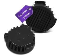 Vioks.pro 2 filtros de frigorífico de 45 mm de diámetro, 2 piezas de repuesto para Liebherr FreshAir, filtro de carbón activo, filtro redondo de 41 mm de diámetro x 15 mm de altura, nevera y