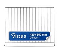 VIOKS Rejilla de repuesto para horno AEG Elеctrolux Juno Zanussi 354622003/3 3546220033 420 x 350 mm rejilla para horno parrilla