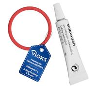 VIOKS Set de mantenimiento 1x junta tórica 43mmØ + 1x tubo de grasa lubricante 6g repuesto para Siеmens 00625379 / junta cafetera automática + grasa de silicona para cafetera VeroAroma EQ.5 EQ.6 EQ.7