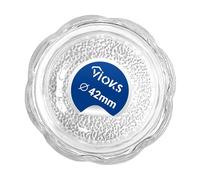 VIOKS Tapa de lámpara de repuesto para Bаuknеcht Whirlpоol 481010646361 | Lampenkalotte Glaskalotte Lampengglas Ersatzglas Glasabdeckung Backofenlampe Abdeckung Schutzglas 42 mmØ, ersetzt C00325847