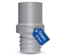 VIOKS - Tubo de desagüe (22 mm, diámetro de 22 mm, adaptador para lavavajillas/punta de extensión de manguera, extensión para lavadora, lavavajillas