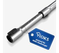 VIOKS Tubo telescópico de repuesto para aspiradora Mіеle 10615280 y 10275580 con conector de 35 mm de diámetro, tubo de extensión para todas las aspiradoras Miele como S8340 S8360 S8730