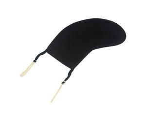 Viola - Almohadilla protectora para mentón y hombro, accesorio protector para instrumentos musicales, color negro