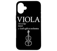 Viola, el Regalo de Dios para la Orquesta Carcasa para iPhone 16 Plus