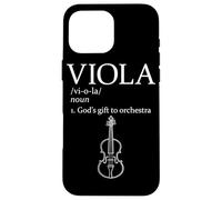 Viola, el Regalo de Dios para la Orquesta Carcasa para iPhone 16 Pro MAX