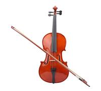 Viola Principiante de 16 Pulgadas con Estuche para Instrumento de Cuerda de Madera de Abeto para Amantes de la Música, Kit para Estudiantes o Principiantes