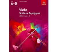 ABRSM – Viola: Escalas y arpegios – Grados 6-8 (desde 2012)