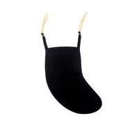 Viola Soft Covers - Accesorio protector para instrumentos musicales, almohadilla para mentón de viola negra, reposamuñecas para viola
