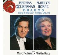 Viola Sonatas & Songs by Brahms, Zukerman, Horne (1994-05-10)