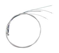 Viola Strings Set, Quadruple Replacement Pack, Níquel-Chrome Strings Material, Reinforced Accessories, Long-Lasting Tone, Perfect for Beginners and Professionals, 11.00x10.40x0.22cm