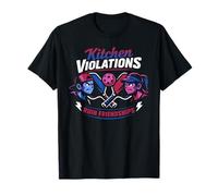 Violaciones de Cocina Pickleball Jugador del Juego Pickleball Lover Camiseta