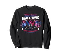 Violaciones de Cocina Pickleball Jugador del Juego Pickleball Lover Sudadera
