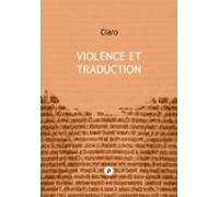 Violence Et Traduction (ebook)