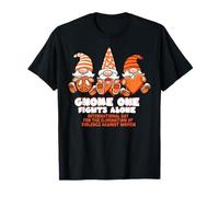 Violencia contra las mujeres Gnomo Uno Lucha Solo Viste de Camiseta