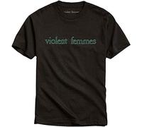 Violent Femmes T Shirt Verde Vintage Logo Nuevo Oficial De Los Hombres