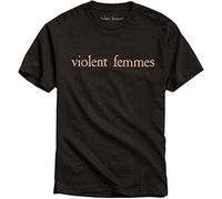 Violent Femmes - T-Shirt # Xl Unisex Black # Salmon Pink Vintage Logo
