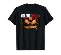 Violent Night Movie Logo and Santa Hammer Camiseta