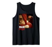 Violent Night Santa’s Back with Hammer Camiseta sin Mangas