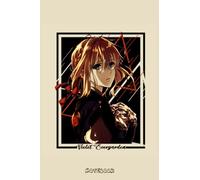 Violet Evergarden Notebook: Sketchbook_ 6x9 inches, 120 dotted pages, Notebook, planner, journal, organiser, bullet journal