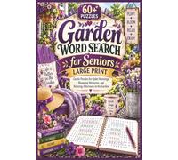 Violet Garden Word Search for Adults, Seniors, & Teen | Large Print: 60+ Relaxing Flower & Gardening Puzzles with 1,300 Wprds to Find | A Purple Lover's Collection of Violets, Lavender Blooms