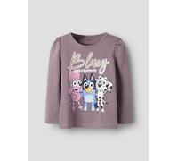 Violeta Bluey Top De Manga Larga