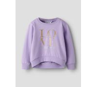 Violeta Con Brillos Sudadera