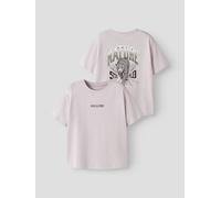 Violeta Corte Regular Camiseta