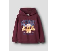 Violeta Corte Regular Sudadera Con Capucha