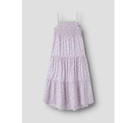 Violeta Diseño Estampado Vestido