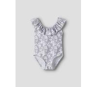 NAME IT Traje de baño gris / blanco 110-116 gris / blanco