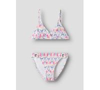 Violeta Estampado Bikini Triángulo