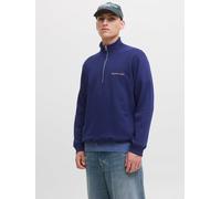 Violeta Hombres Cotton/In/Conversion/Cotton/Recycled/Polyester Sudadera Con Media Cremallera M EU