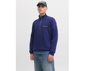 Violeta Hombres Cotton/In/Conversion/Cotton/Recycled/Polyester Sudadera Con Media Cremallera S EU