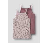 NAME IT Camiseta térmica oliva / lila / malva / blanco 146-152 EUR