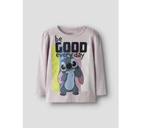 Violeta Stitch Top De Manga Larga