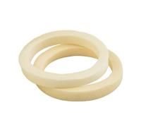 Violiica 1 par de anillos de espuma para horquilla delantera de bicicleta, sello de aceite para horquillas Rockshox de 32 mm, color blanco, 5 ml, absorción de aceite, velocidad de inmersión de 2,5 S