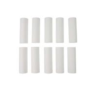 Violiica 10 cartuchos de filtro de repuesto de algodón PP para purificador de agua de grifo, 36 x 110 mm, color blanco