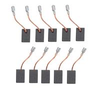 Violiica 10 cepillos de carbono de 5 x 10 x 17 mm para Bosch GWS14-150, GWS15-150, GWS10-125CE, GOP12CE y otras herramientas eléctricas compatibles