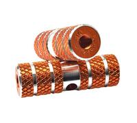 Violiica 2 pares de clavijas de aleación de aluminio para bicicleta de montaña y ciclismo trasero