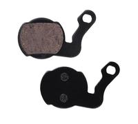 Violiica 2 pares de pastillas de freno de disco de bicicleta para Louise resina y compuesto de metal para sistemas de freno Louise, color negro