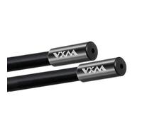 Violiica 4 tapas de extremo de cable de freno y engranaje de bicicleta de aleación de aluminio de 4 mm/5 mm de diámetro interior para cambio de bicicleta y cables de freno, negro, rojo, azul, amarillo