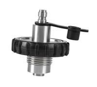 Violiica Adaptador de conector de cilindro de buceo para G5/8 a 8 mm macho, para llenado de válvula DIN de acero inoxidable con tapa antipolvo bajo el agua para entrenamiento de exploración marina