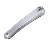 Violiica Aleación de aluminio de 170 mm izquierda para manivela de bicicleta, para agujero cuadrado o rómbico para varios modelos de bicicleta