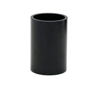 Violiica Aleación de aluminio para auriculares de bicicleta, espaciadores de 50 mm, 100 mm, 150 mm, tamaños para ajuste de altura de horquilla de bicicleta, color negro o plateado