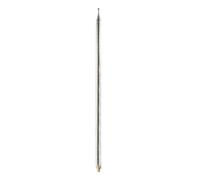Violiica Antena telescópica para GP PAC12 JPC-7, 56 m, látigo de 14 secciones con tuerca M10, acero inoxidable reforzado para aficionados de onda corta Yagi DIY, plata